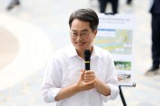 [경기티비종합뉴스] 경기도, 안양천 찾은 김동연, “국가정원 승격 위해 적극 노력” 약속