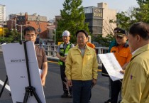 [경기티비종합뉴스] 최홍규 부시장 주재로 군포시 긴급대응… 금정고가차도 통행 재개