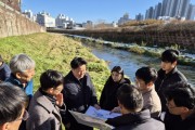 [경기티비종합뉴스] 경기도의회 김태희 의원, 반월저수지·건건천·반월천 현장점검…수질과 생태환경 개선방안 모색