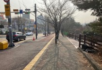 [경기티비종합뉴스] 수원특례시, 광교산로 혼잡 구간 2차로 확장 공사…10월 완공 목표