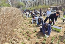 [경기티비종합뉴스] 화성특례시, 도시공원 내 ‘시민과 함께하는 초화정원 만들기’행사 실시