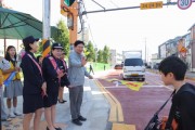 [용인티비종합뉴스] 이상일 용인특례시장, 능원초 방문해 교통지도 봉사 참여