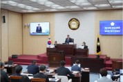 [경기티비종합뉴스] 안성시의회 안정열 의장, 제239회 임시회 폐회... '민생 안정' 추경안 의결