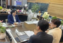 [경기티비종합뉴스] 경기도의회 정윤경 부의장, 군포 관내 중학교 학급수 감소 교사 감소로 이어져 학습권 침해 우려, 교육청과 긴급 간담회 열어