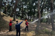 [경기티비종합뉴스] 오산시, 독산성과 세마대지서 합동 소방훈련 실시… 문화유산 화재 대응 역량 강화