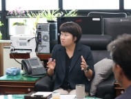 [경기티비종합뉴스] "특별 인터뷰" 반인숙 안성시의회 의장, 안성시기자협회와 차담회…“소통을 가장 중시, 시민과 함께 잘사는 안성 만들 것”