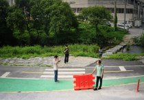 [경기티비종합뉴스] 용인도시공사 신경철 사장, 보정 제2공영주차장  AI 영상분석 기반 지능형 CCTV 도입