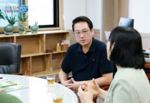 [경기티비종합뉴스] 양평군의회, 교육현장 목소리 경청... 여미경 교육장과 교육 발전방안 논의