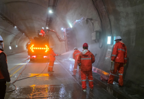 [경기티비종합뉴스] 광주시, 추석맞이 터널 7개소 벽면 청소 실시