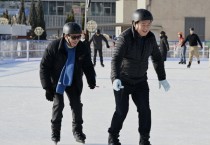 [경기티비종합뉴스] 임병택 시흥시장, 시각장애인협회장과 거북섬 스케이트장 방문
