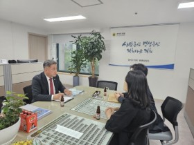 [경기티비종합뉴스] 김정호 의원, 광명중학교 운동장 침수 피해 처리 방안 협의