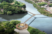 [경기티비종합뉴스] 양평군, 전진선 군수 물안개공원 ,떠드렁섬, 양강섬 연결 출렁다리 건설 적극 추진