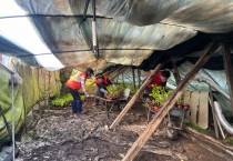 [경기티비종합뉴스] 용인특례시, 곳곳서 폭설 피해 농가 신속 복구 돕는 지원 손길