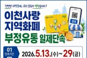 [경기티비종합뉴스] 이천시, 2026년 상반기 경기이천사랑지역화폐 「부정유통 일제단속」 추진