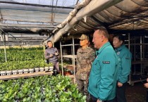 [경기티비종합뉴스] 이충우 여주시장,  폭설 피해 농가 위로 및 복구 현장 군 장병 격려