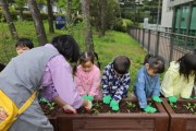 [경기티비종합뉴스] 용인특례시, 어린이에 청경채 체험 모종 지원