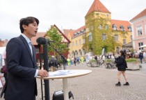 [경기티비종합뉴스] 경기도의회 황대호 문화체육관광위원장, 북유럽 최대 정치축제 ‘알메달렌 위크’서 한국 민주주의 회복력 최초 연설