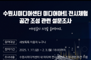 [경기티비종합뉴스] "수원문화재단, 미디어기술 활용 전시 콘텐츠 제작사업 시민 설문조사 진행"