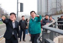 [경기티비종합뉴스] 이상일 용인특례시장, 마북천 산책로 설치 예정지 현장 점검