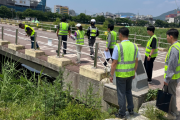 [경기티비종합뉴스] 광주도시관리공사 최찬용사장, 풍수해 대비 청석공원 안전점검 실시