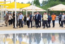 [경기티비종합뉴스] 정명근 화성특례시장, 동탄 패밀리풀 개장 앞두고 현장 최종 점검… “시민 안전·편의 최우선”