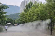 [경기티비종합뉴스] 용인특례시, 새물·내꽃근린공원 폭염저감시설 설치