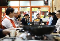 [경기티비종합뉴스] 경기도, 김동연 지사 추석 연휴 첫 날 전통시장 돌며 민생 현장 챙겨 “하반기 통큰세일에 20억 추경 추가 확보. 많은 도민이 전통시장 찾도록 하겠다”