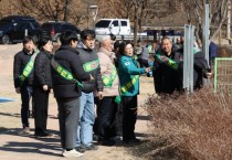 [경기티비종합뉴스] 안성시, 김보라시장 봄맞이 금광호수 환경정화 및 안전점검 실시