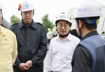 [경기티비종합뉴스] 경기도 김동연 지사, 민생경제 현장투어 도중 안양 건설현장 붕괴 사고 긴급 출동…안전조치 지시