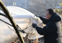 [경기티비종합뉴스] 화성도시공사, 김근영 사장 임직원, 폭설 피해 포도농가 복구 봉사활동 성료