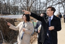 [경기티비종합뉴스] 수원특례시, 현근택 수원시 제2부시장, 경기생태마당 조성 사업 현장 점검