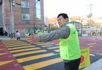 [경기티비종합뉴스] 이상일 용인특례시장, 교동초 어린이 교통안전 지도 봉사 참여