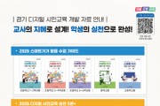 [경기티비종합뉴스] 경기도교육청, ‘디지털 시민’, ‘인공지능 윤리’ 인정도서 3종 추가 개발·보급