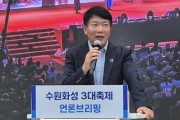 [경기티비종합뉴스]  "특집" 수원특례시 곽도용 문화청년체육국장 언론브리핑을 통해 “세계유산 수원화성, 3대 가을축제로 글로벌 축제 도약”