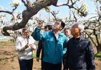 [경기티비종합뉴스]농협중앙회 경기본부 , 엄범식 본부장 냉해 피해 농가 긴급현장 점검 실시