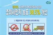 [경기티비종합뉴스] 경기도, 강화된 미세먼지 계절관리제로 초미세먼지 농도 38.5% 개선