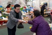[경기티비종합뉴스] 오산시의회, 설 명절 앞두고 전통시장 찾아   민생․지역경제 점검
