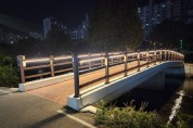 [경기티비종합뉴스] 용인특례시 죽전1동, 탄천 제4·6인도교 LED 경관조명 설치