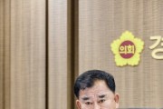 [경기티비종합뉴스] 경기도의회 백승기 경기도청 예결위원장, “시작할 때는 의회 승인, 끝낼 때는 깜깜이” 안성휴게소의원 폐쇄 질타
