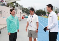 [경기티비종합뉴스] 이상일 용인특례시장, 높이뛰기 우상혁 선수 로마 다이아몬드리그 우승 축하