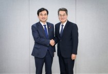 [경기티비종합뉴스]경기도 김동연 지사, 안규백 국방부 장관과 반환공여구역 개발 주제로 간담회  더 많은 기업 입주 위해 공여지 내 “공업지역물량 확대” 강조