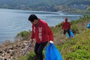 [경기티비종합뉴스] 이상일 용인특례시장 후보, 용인시해병대전우회 이동저수지 수중정화활동 현장 방문해 격려