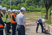 [경기티비종합뉴스] 광주도시관리공사 최찬용 사장,  수해대비 수방장비 점검 및 양수기 작동 교육 실시
