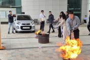 [경기티비종합뉴스] 용인특례시, 행정타운 화재 대비 소방훈련