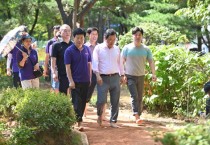 [경기티비종합뉴스] 하남시 이현재 시장, 15개소 ‘흙향기 맨발길’ 개장… 걷기 좋은 도시 한 걸음 더