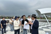 [경기티비종합뉴스] 화성특례시 농식품유통과 브랜드마케팅팀, ‘제12회 화성송산포도축제’ 앞두고 현장 로드체킹 실시