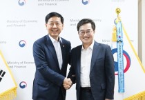 [경기티비종합뉴스] "대변인 브리핑" 경기도 김동연 지사, 김민석 국무총리 만나 미군반환공여지 등 논의