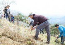 [경기티비종합뉴스] 여주 파사성 꽃묘 식재로 역사와 자연의 아름다움 더하다