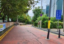 [경기티비종합뉴스] 용인특례시, 심곡초 학생들의 안전한 통학환경 조성 위해 보행자 우선도로 조성