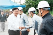 [경기티비종합뉴스] 박관열 광주시장, 주요 사업 현장 점검…‘직통현장 100일’ 추진